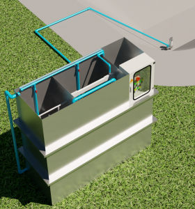 Module xử lý nước thải công suất 1 m3/ngày đêm