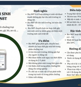 Men vi sinh xử lý mùi hôi BIO-N8T