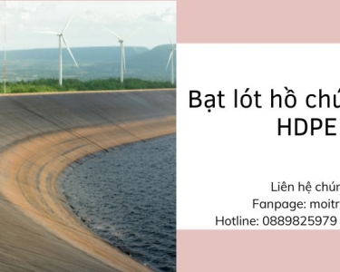 BẠT LÓT HỒ CHỨA NƯỚC HDPE