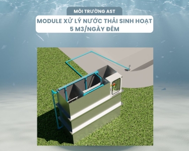 Module xử lý nước thải sinh hoạt 5 m3/ngày đêm