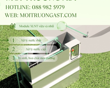 Module xử lý nước thải vừa và nhỏ 2024