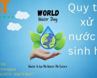 QUY TRÌNH XỬ LÝ NƯỚC CẤP SINH HOẠT