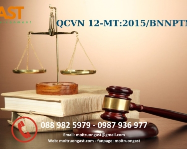 QCVN 12-MT:2015/BTNMT Quy chuẩn kỹ thuật Quốc gia về nước thải công nghiệp giấy và bột giấy