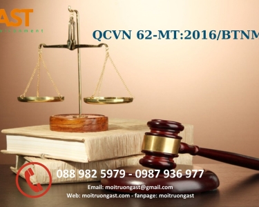QCVN 62-MT:2016/BTNMT