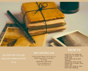 Quy định thực hiện giấy phép môi trường mới nhất 2024