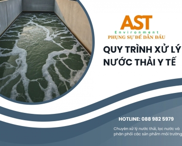 Quy trình xử lý nước thải y tế mới nhất 2024