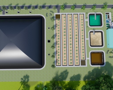 HỆ THỐNG XỬ LÝ NƯỚC THẢI TRẠI CHĂN NUÔI HEO NÁI, QUY MÔ 2.500 CON (CÔNG SUẤT: 130 m3/ngày)